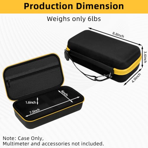 Image of Case for Fluke 15B+ /17B+ /117 /115 /116 /101 Multimeter Testers (CASE ONLY)