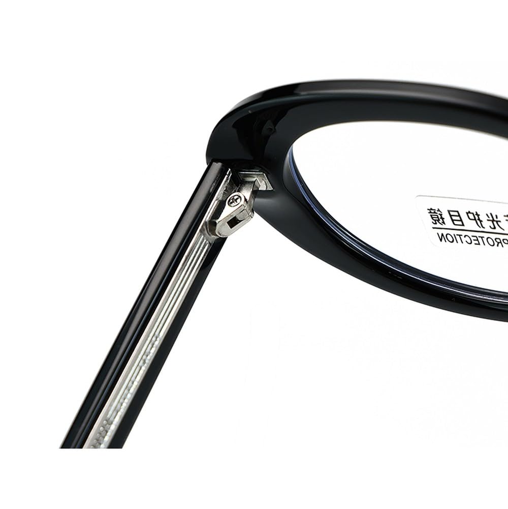 okulary owalne unisex przezroczyste soczewki modne okulary rama kobiety octan styl męskie prezenty