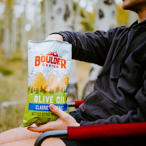Image of Boulder Canyon Olive Oil Kettle Chips, Classic Sea Salt, 6.5 oz