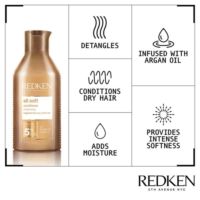 Redken All Soft Après-shampoing double 300 ml