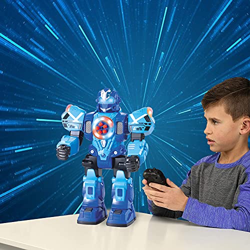 Large Remote Control Robot For Kids - 10 Channel Rc Toys Shoots Missiles, Walks, Talks & Dances With Flashing Lights Sounds #TOP5
