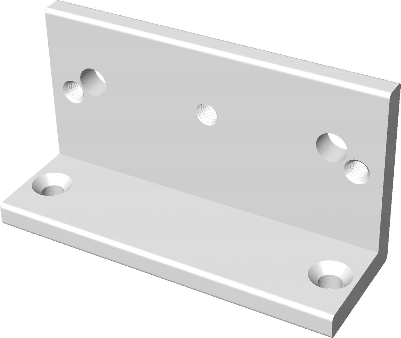 Seco-Larm E-941S-80A/LQ L-Bracket; for use with 80-lb Electromagnetic Locks