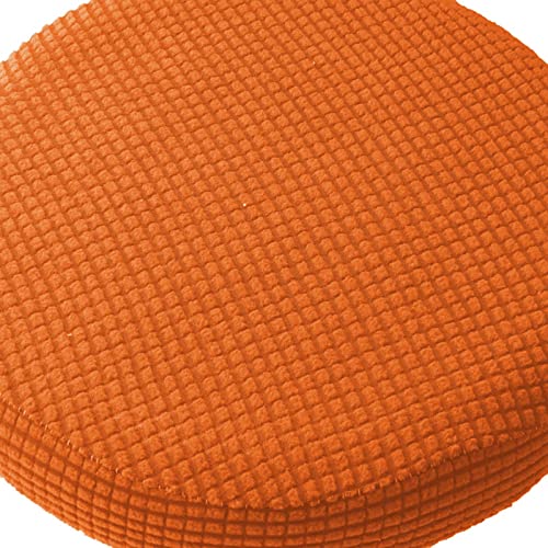 Funda para taburete redondo elástica protector de cojín suave de spandex 5