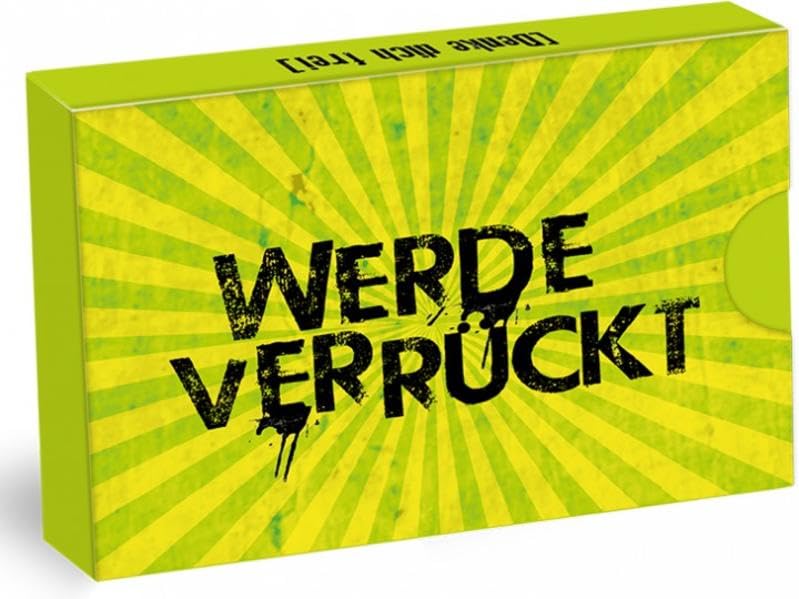 Werde Verrückt - Kartenset: Set 33 Karten in Klappschachtel: 33 Brain-Quickies für den Freigeist in dir, der weiß, dass das, was du heute als ... sondern immer nur der Anfang ist