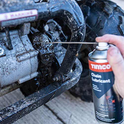 TIMCO Chain Lubricant - 380ml, Clear Spray - Image 2