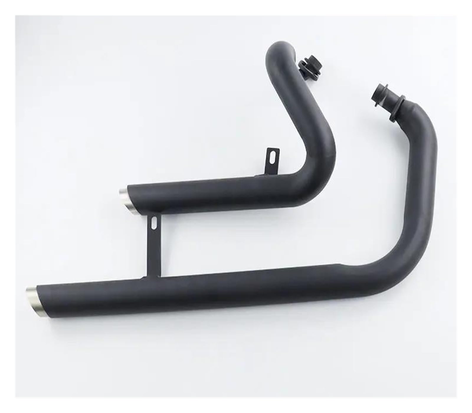 SUTVCM For Y&amaha For Virago XV125 XV250 For V-Star For Dragstar XV 125 250 Motorcycle Exhaust Pipe Full Muffler Silencers System(BLACK)