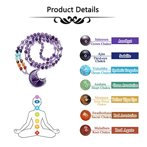 CrystalTears Collana con ciondolo a forma di