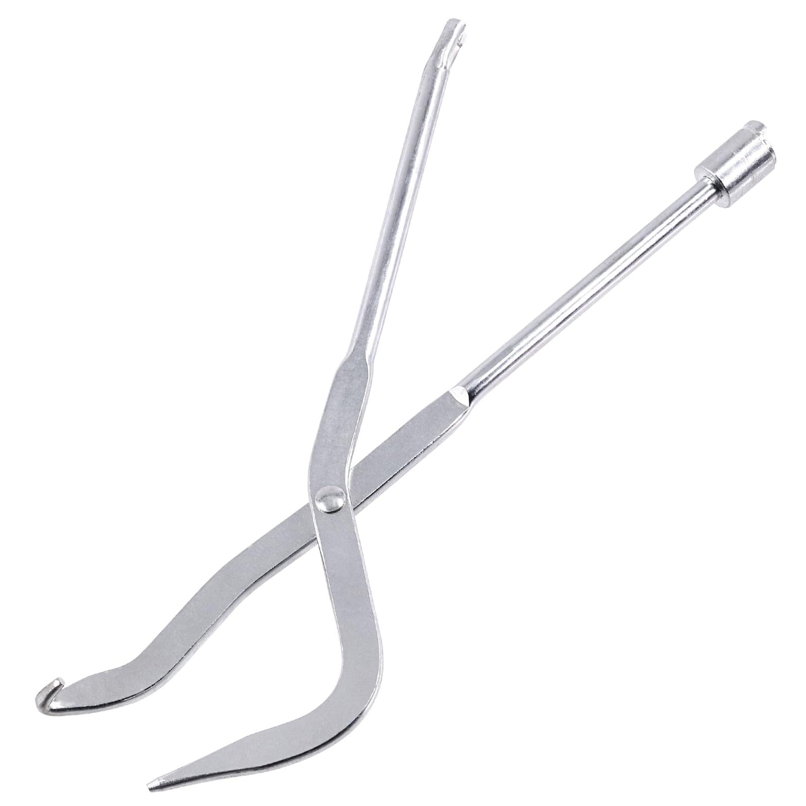 Swpeet 1 szt. 12" szczypce do hamulca sprężynowego hamulca, stop aluminium, podwójne zakończenie, szczypce do hamulca ze stali powlekanej, do hamulca zwrotnego i sprężyny, narzędzie do usuwania