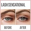 Maybelline-Lash-Sensational-Washable-Mascara-Blackest-Black-032-fl-Oz-Packaging-May-Vary Maybelline Lash Sensational Washable Mascara, Lengthening and Volumizing for a Full Fan Effect, Blackest Black, 1 Count