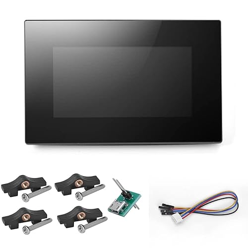 Ferwooh Nextion Módulo LCD de 7.0 pulgadas Pantalla táctil Intelligent Series NX8048P070-011C-Y HMI IPS RGB 65K Panel de pantalla táctil capacitiva