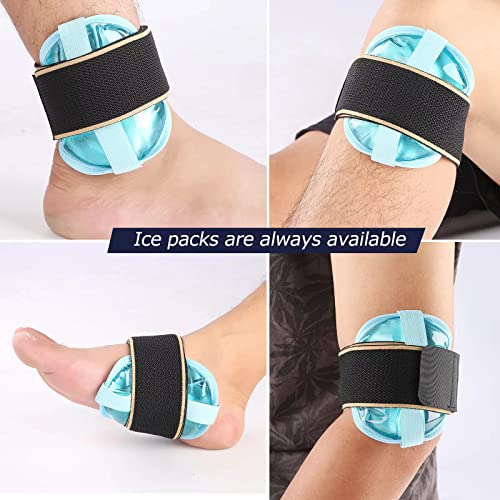 Jl Pjqiang Copper Ankle Brace (1 Pack),Breathable Ankle Compression Sock For Women&Men, Adjustable Foot Sleeve Sock For Plantar Fasciitis Relief,Ankle Support With Ice Pack,L #TOP5