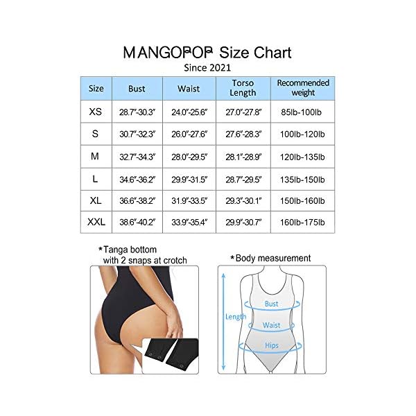 MANGOPOP-Womens-Scoop-Neck-Ribbed-Racerback-Tank-Top-Bodysuits MANGOPOP Bodysuit for Women Scoop Neck Sleeveless Ribbed Racerback Tank Tops (Medium, A Racerback Black)