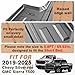 TripleAliners Truck Mat Compatible with 2019-2026 Chevy Silverado/GMC Sierra 1500 5.8FT Accessories, Truck Bed Mat Heavy Duty Custom Fit All Weather Protection TPE Pickup Liner
