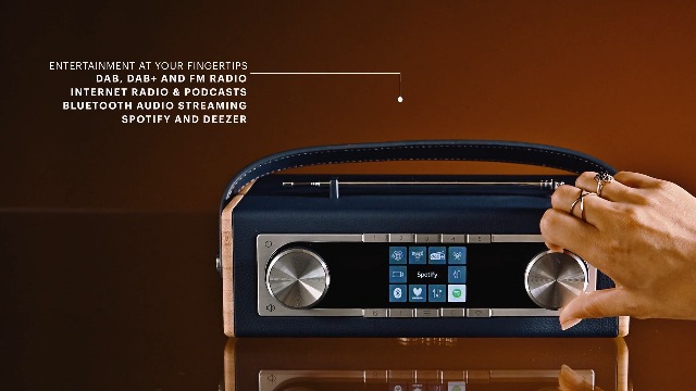 Stellisons Electrical | Roberts Radio Rambler Max DAB/DAB /FM RDS/Internet Smart Radio With Bluetooth - Navy Blue - View #12