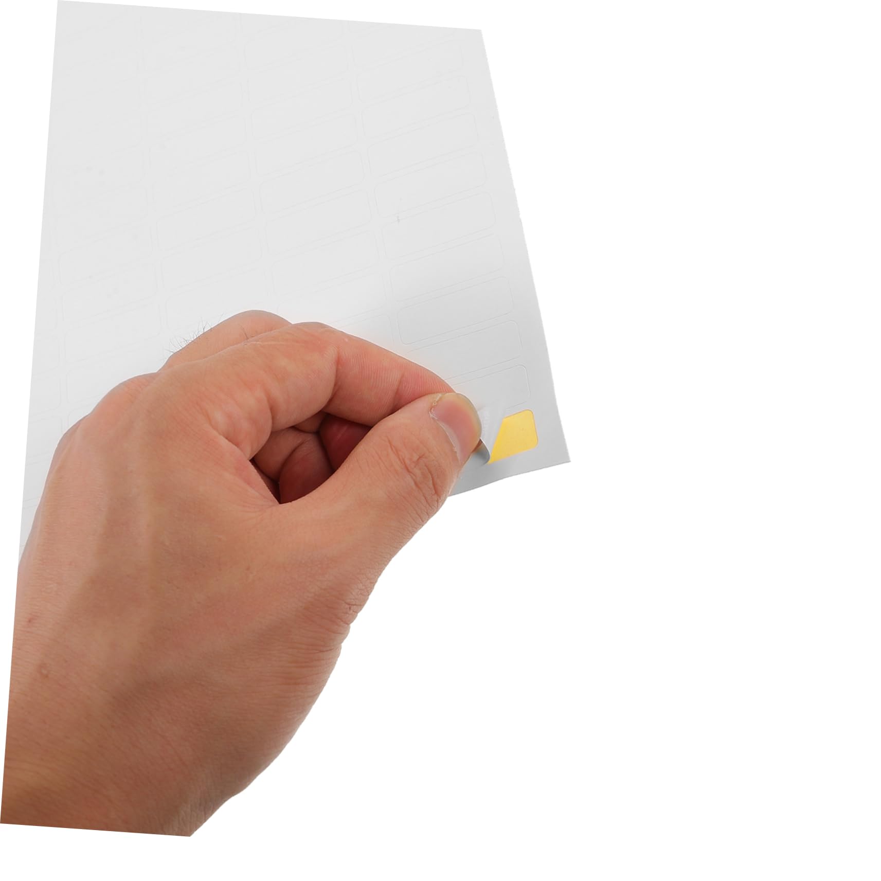 Carta Etichette Adesive Stampabile Bianca 100 Fogli per Stampanti