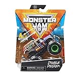 Monster Jam 2021 Spin Master 1:64 Diecast Monster Truck with Wheelie Bar: Wreckless Trucks Double...