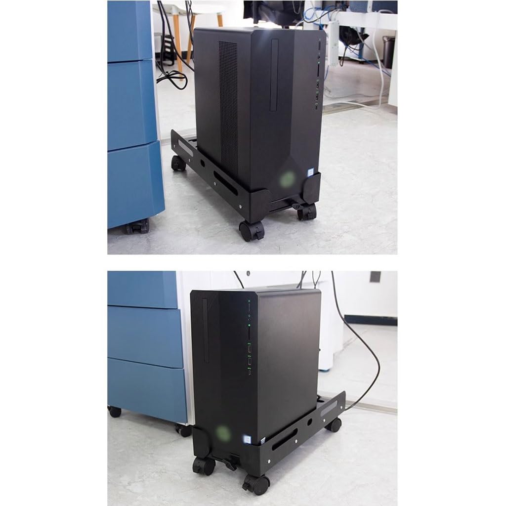 Supporto A Torre Per Computer, Carrello Per Suppor Staffa CPU Staffa for computer desktop Staffa telescopica for rialzo del telaio for rack di raffreddamento for ufficio mobile Si Adatta Alla Maggior