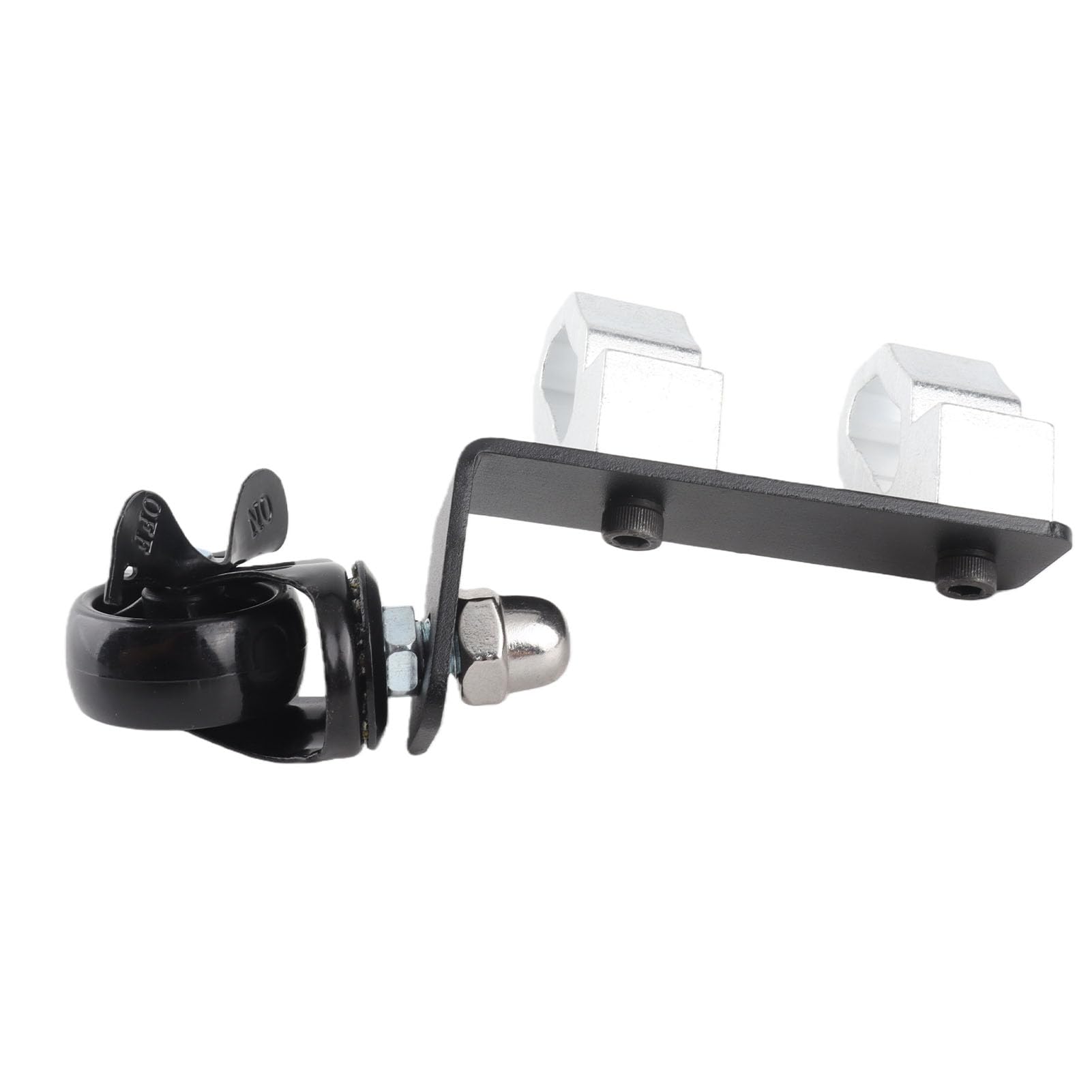 Lot de 2 Roulettes Avant pour Boîte à Outils Roulante avec Frein, Construction en Acier, Roue Pivotante Avant, Accessoires de Boîte à Outils
