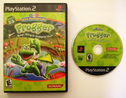 Konami Kids Playground: Frogger Hop, Skip, & Jumpin' Fun - PlayStation 2 (Renewed) image 2