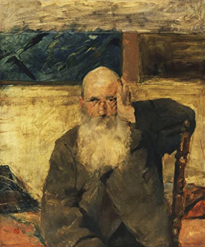Tableau Vieil Homme à Celyran Henri De Toulouse Lautrec Retro