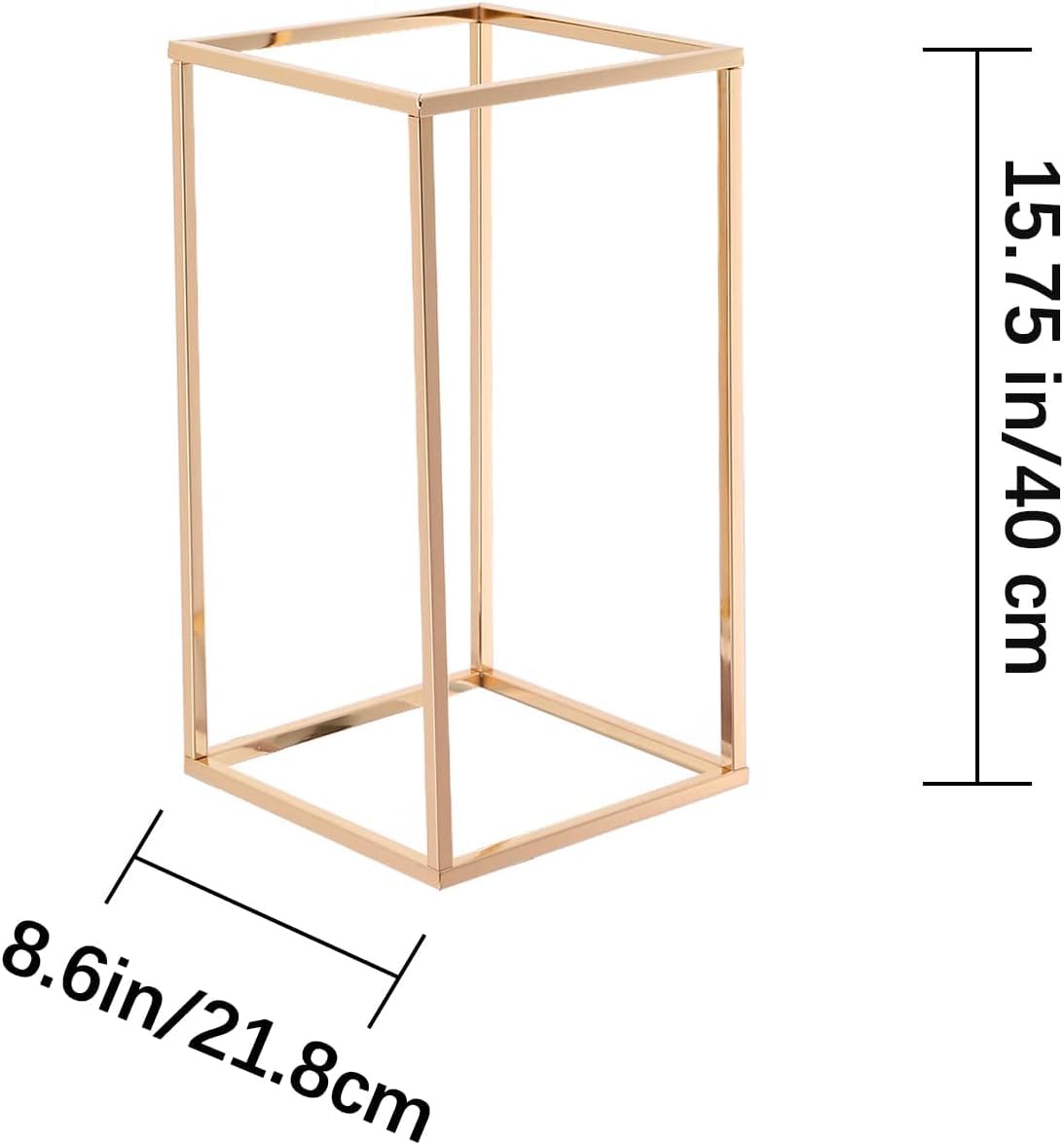 5 szt. złotych wazonów weselnych o średnicy 40 cm, elegancka dekoracja stołu na wesele, imprezę, elementy dekoracyjne do domu nie wchodzą w zakres dostawy