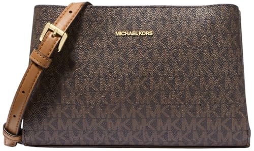 Michael Kors Bolsa transversal pequena Ruthie, Marrom/Acorn, One Size