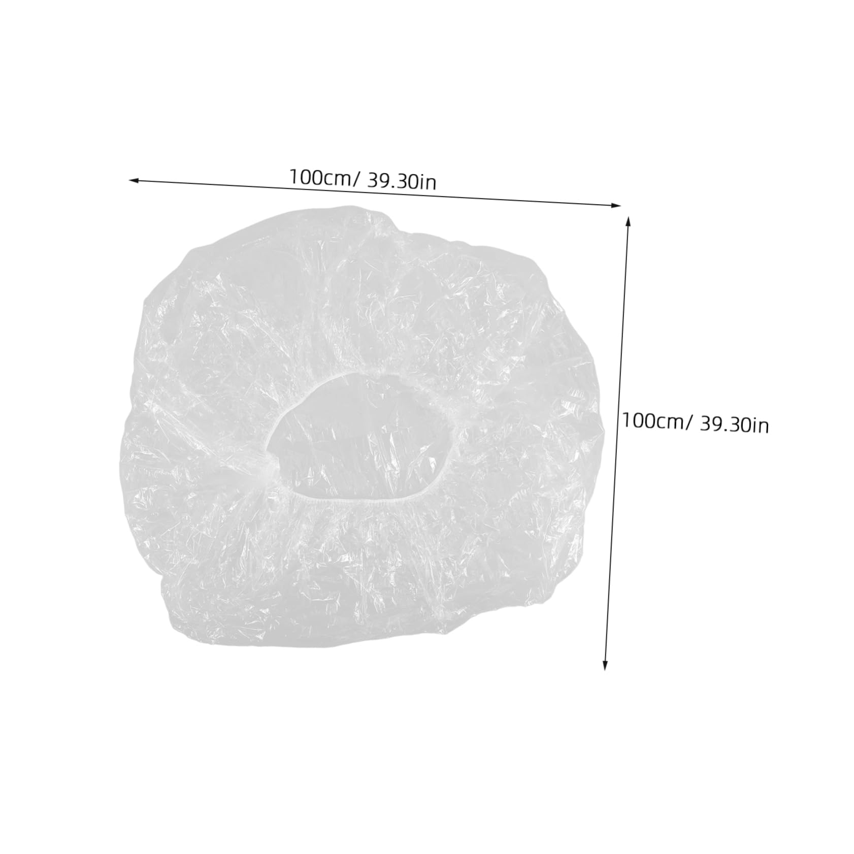 IWOWHERO Foot Bath Bag Liners 50pcs Spa Liners Disposable Foot Tub Covers Heat Resistant for Soaking Pedicure