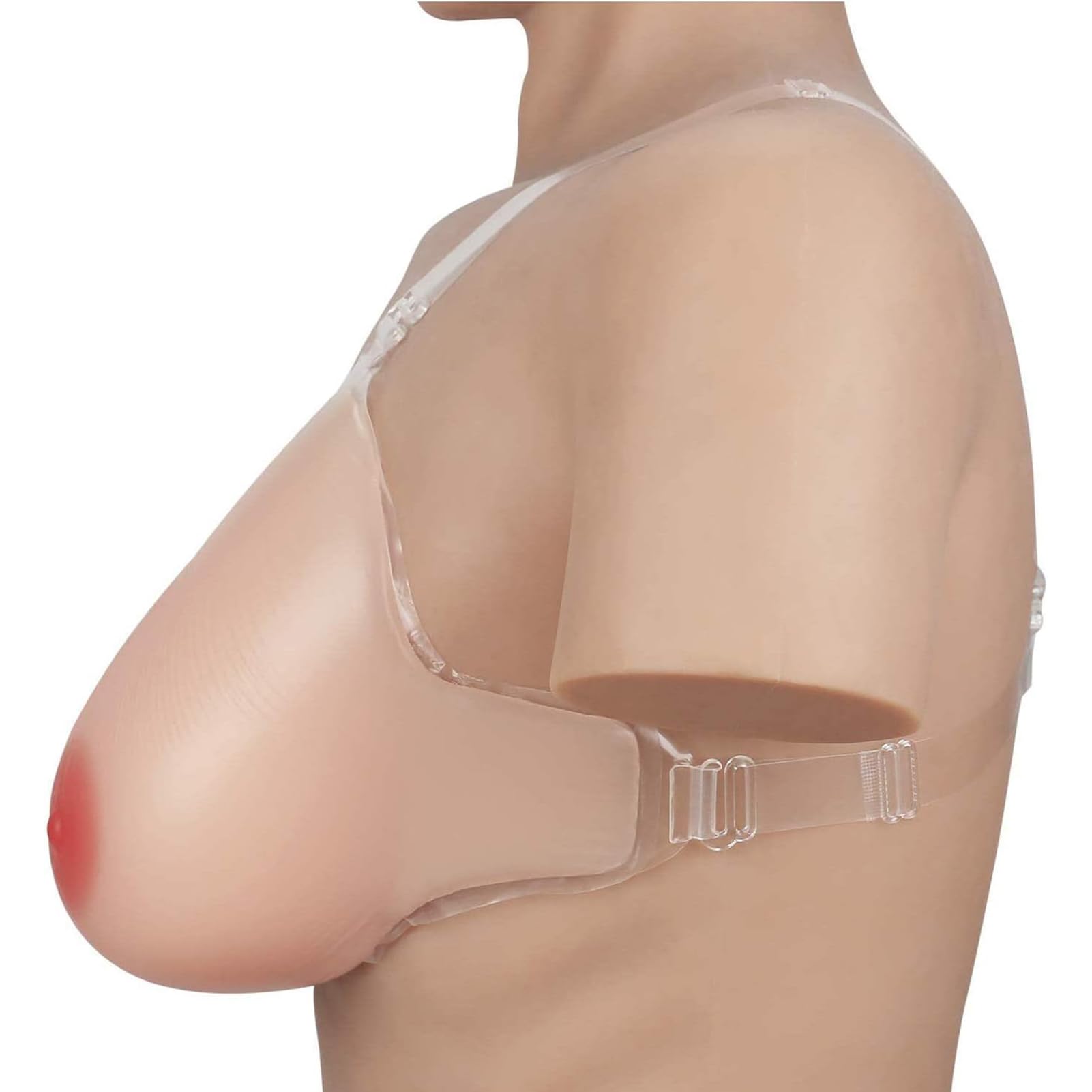 ONEFENG Triangle En Silicone Pour Mastectomie Prothèse De Soutien-gorge