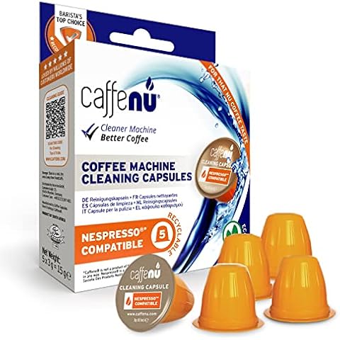 CAFFENU kompatible NESPRESSO Kapseln als REINIGUNGSKAPSEL Cover