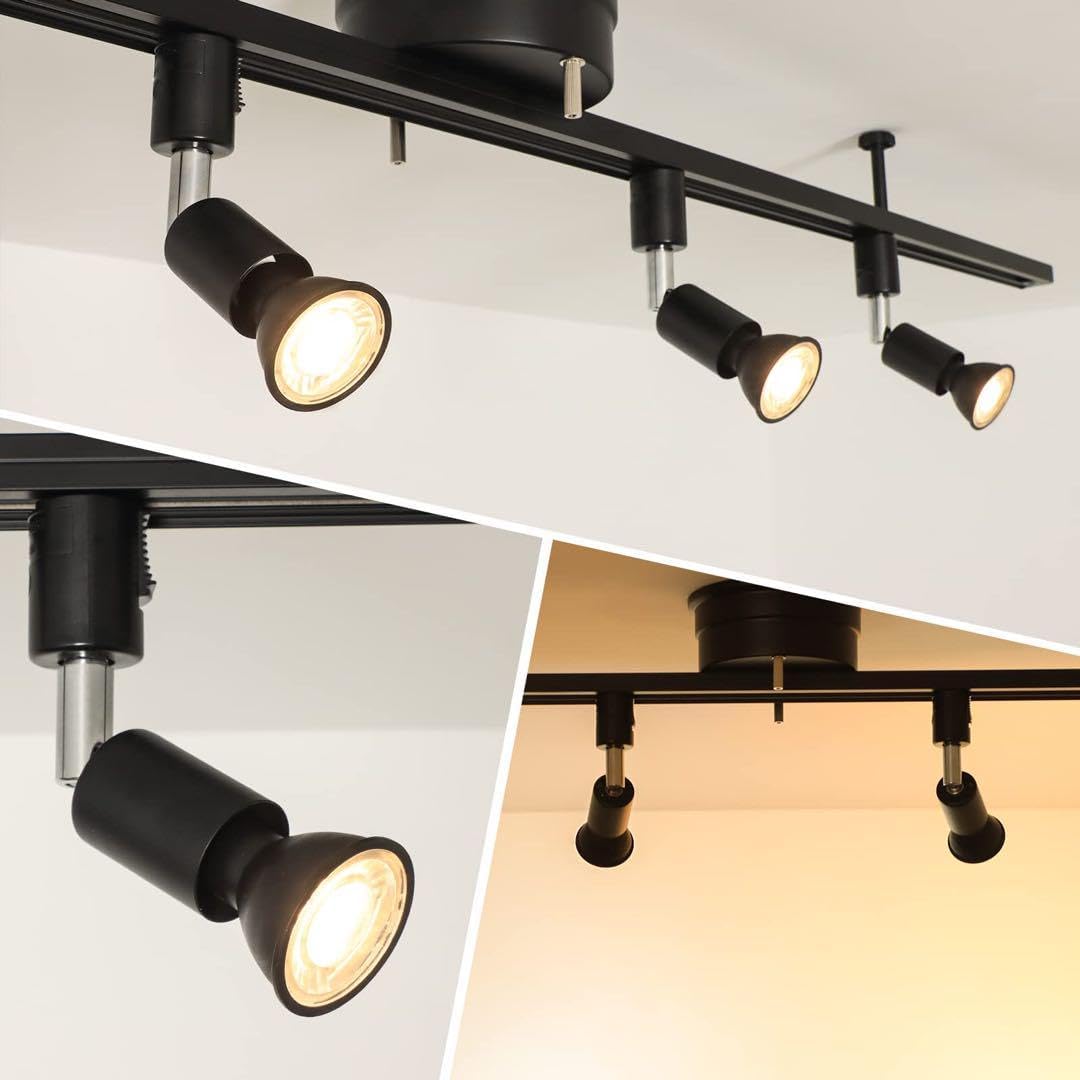 共同照明 6個セット　ダクトレール　スポットライト　電球色 共同照明 6個セット ダクトレール スポットライト 電球色 月