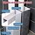 U Shape Pipe Cover for Ducting Venting Pipes, Outside Inside PVC Decorative Pipe Line Cover Kit, Kitchen Gas Lines Cords Hider Pipework Covering Enclosure(W15cm-L150cm/59in, B)