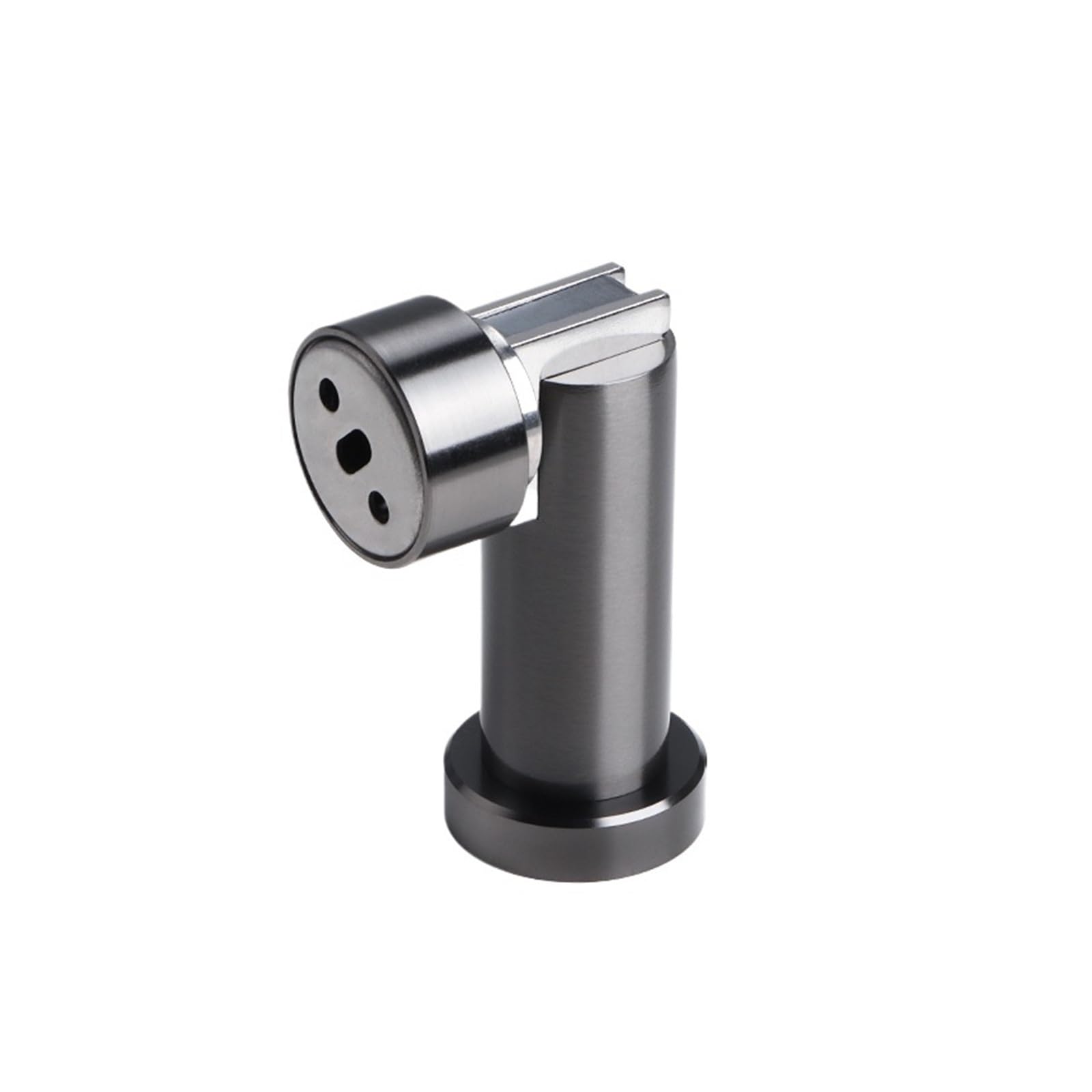 Arrêt de porte d'acier inoxydable épaissi haute résistance finition Gun grey design