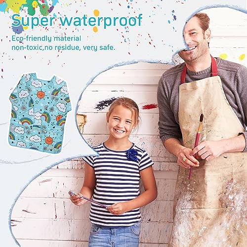 Volumoon 2 Pz Grembiule Pittura Bambini 3-7 Anni