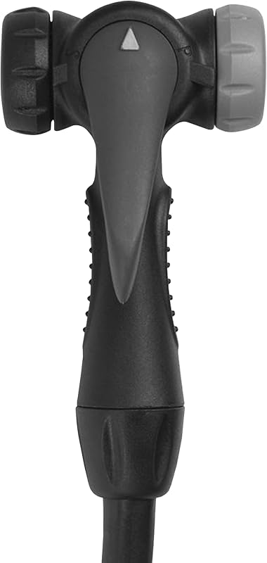 Schrader & Presta Pump Head - Universal Bike Pump Head Replacement with Leak-Free Seal - Dual Valve or Double-Sided Head - Durable Floor Pump Replacement Head - Tool-Free Installation