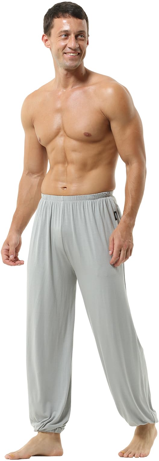 Hoerev Super Soft Modal Spandex Harem Yoga Pilates Spodnie