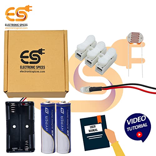 Image of Electronic Spices Diy Mini Light Sensor Kit With Video Tutorial & User Manual Water Tank Kit