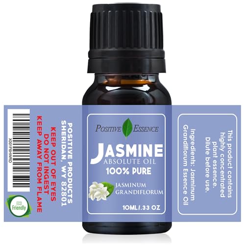 Aceite esencial de jazmín puro 10mL aromaterapia miniatura 6