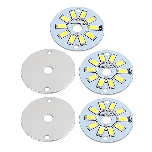 Aexit 5pcs 35mm Dia 5W 10 LEDs 5730 SMD Pure White LED Ceiling Light Aluminum Board (aa1a222ae9af9fbe59c0bd32e3eb3108)
