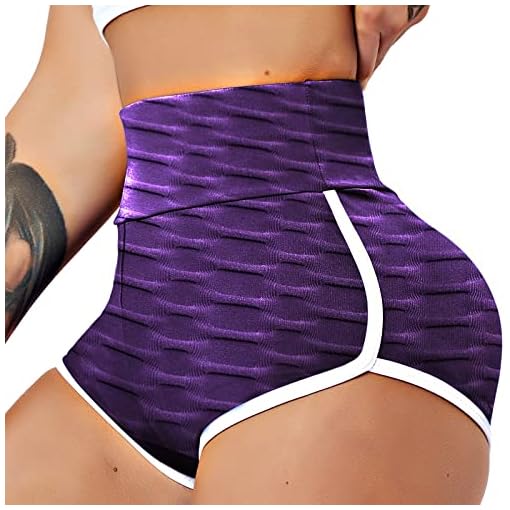 TZLDN Scrunch korte legging voor dames, push-up hoge taille, fietsbroek, legging, hardloopbroek voor sport, yoga… - Image 3