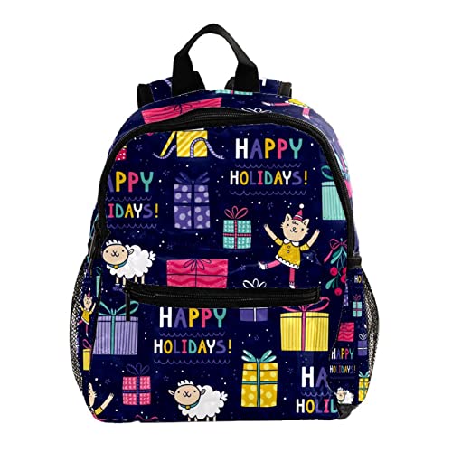 Sac à dos pour enfants Happy New Year pour l'école maternelle et les sorties