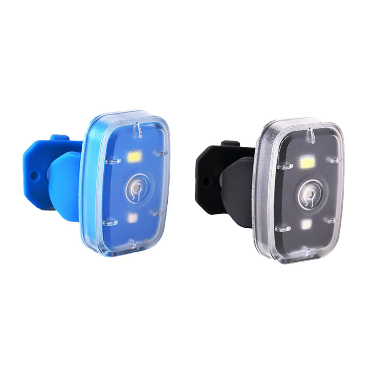 BESPORTBLE 6pcs USB Rechargeable Night Running Light Lightweight Clip Outdoor for Hiking Camping and Adventure Multi-Scene Use Strap Mount