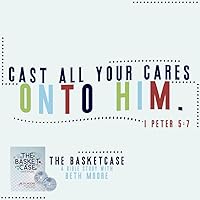 Vista 3 de BETH MOORE The Basket Case Cast ALL your Worries on God Action Guide and DVD Set Bible Study Faith Based Books for Women Relieve Worry, Stress
