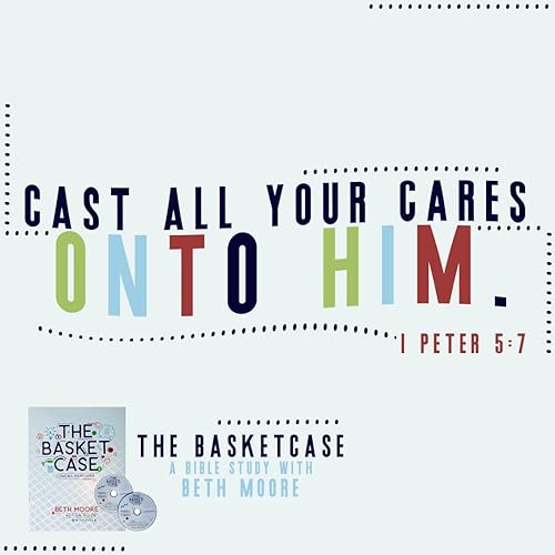 Miniatura 3 de BETH MOORE The Basket Case Cast ALL your Worries on God Action Guide and DVD Set Bible Study Faith Based Books for Women Relieve Worry, Stress,