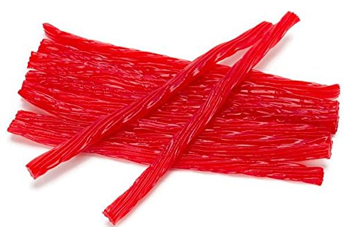Cherry Licorice Twists by Its Delish, 2 lbs Bulk Bag, Original Style Chewy Cherry Candy Twists – Great Gifts Party Sweets – Made in USA, Vegan, Kosher