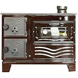 Gusseisen Herd Herd mit Backofen - Indoor Backherd - Tiny House Stove Cabin Stove