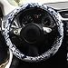 Rayauto Automotive Ethnic Flax Cloth Cute Elephant Universal Car Steering Wheel Cover