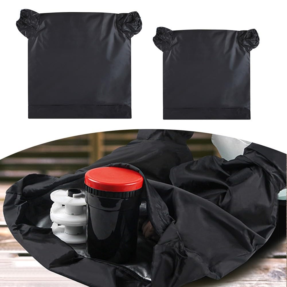 SPORTARC Darkroom Bag Borsa per il cambio pellicola, a doppio strato, per camera oscura portatile, per pellicola da 35 mm e 120 mm (nero, L)