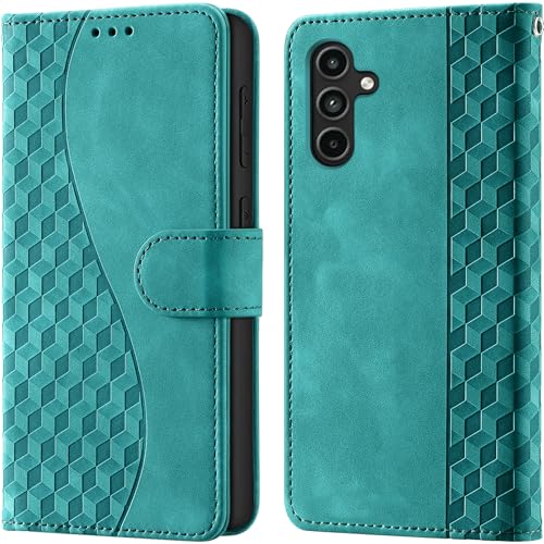 Flip Wallet Case for Samsung Galaxy A15 4G/5G Turquoise