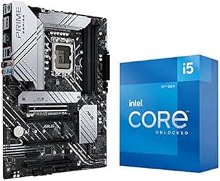 Micro Center Intel Core i5-12600K 12th Gen 10-Core 3.7 GHz LGA 1700 125W Intel UHD Graphics 770 Desktop Processor with ASUS Prime Z690-P D4 LGA 1700 Intel 12th Gen ATX Motherboard