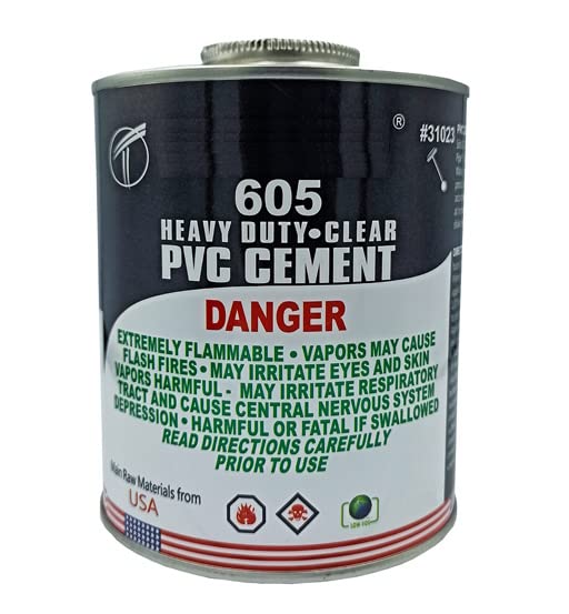 RACO Touch 605 High Pressure PVC Solvent Cement with Brush in Can (118 ml)